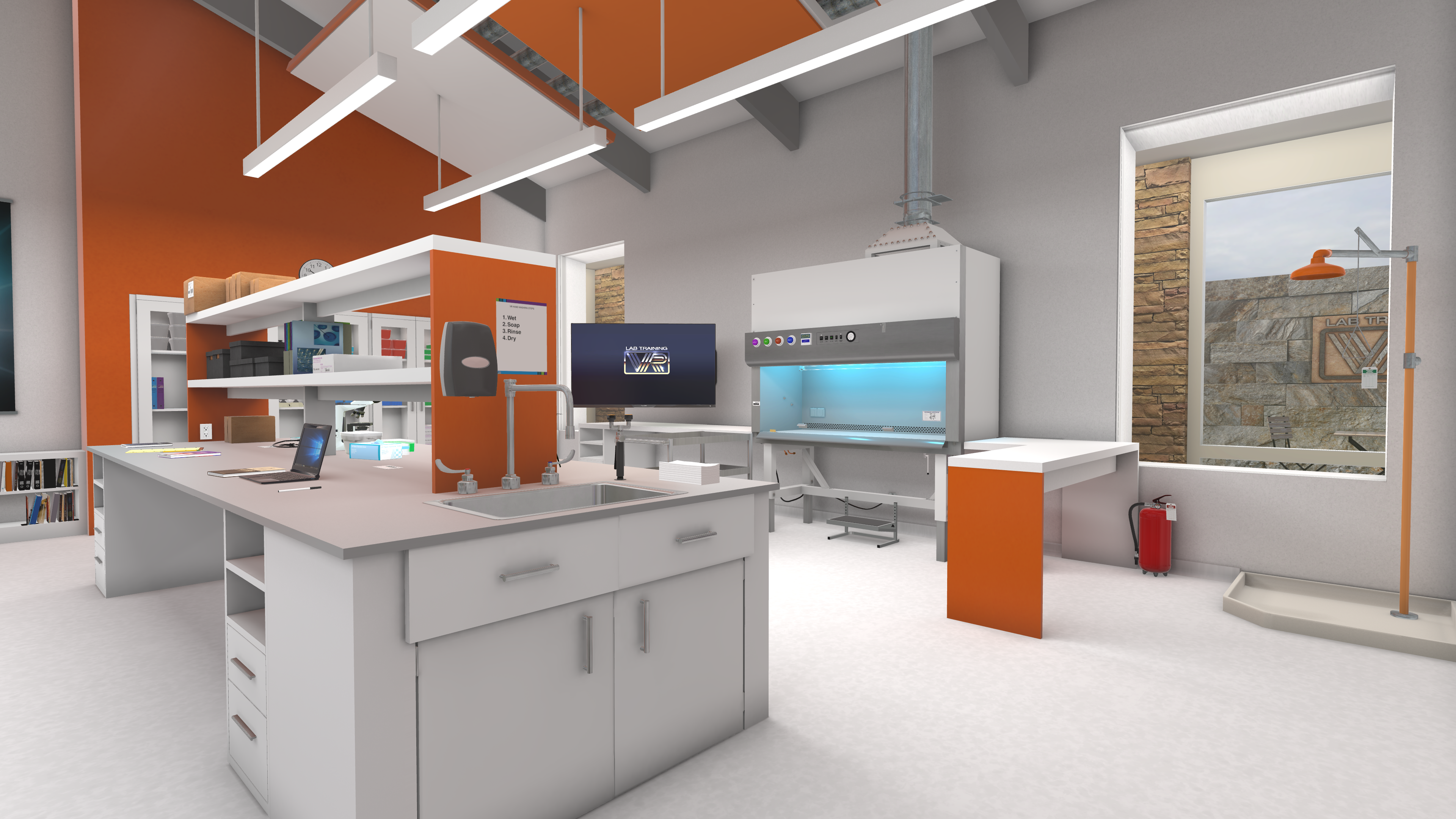 LabTrainingVR: Biosafety Cabinet Edition