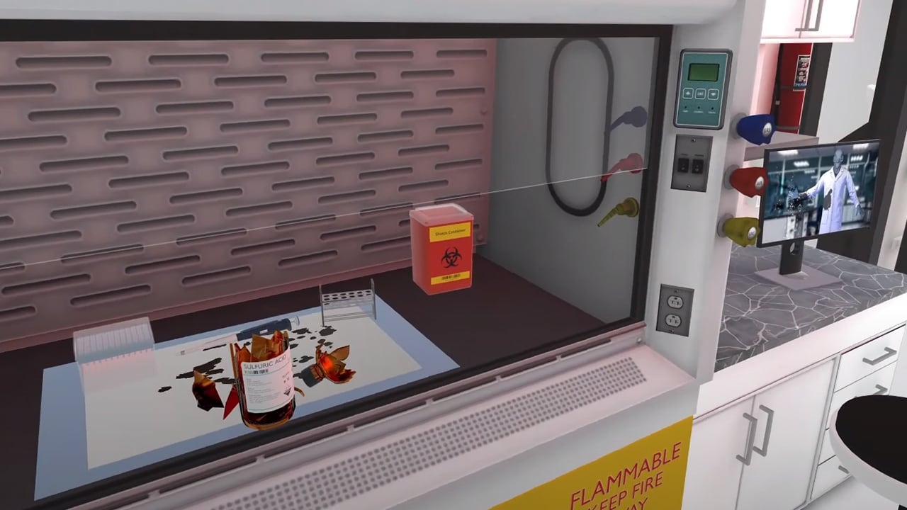 LabTrainingVR: Personal Protective Equipment