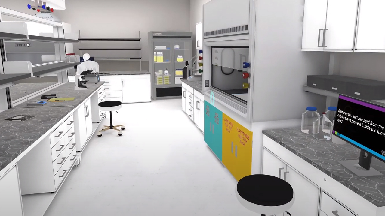 LabTrainingVR: Personal Protective Equipment