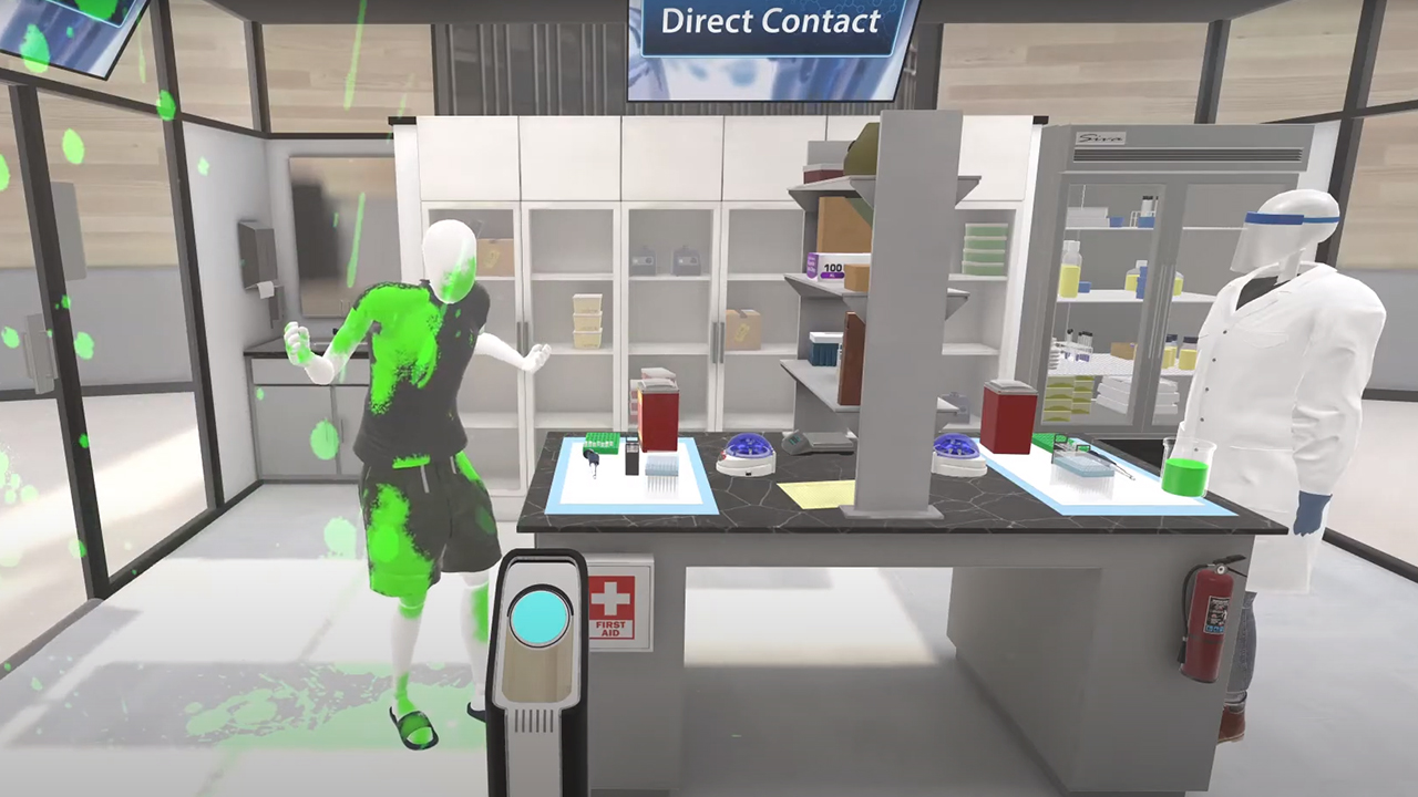 LabTrainingVR: Personal Protective Equipment
