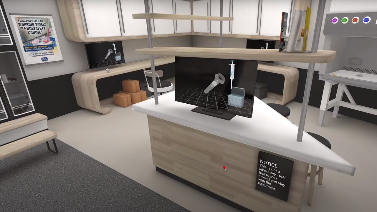 LabTrainingVR: Personal Protective Equipment