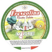 Photo: Imported Frescolina Marte Brand Ricotta Salata Cheese