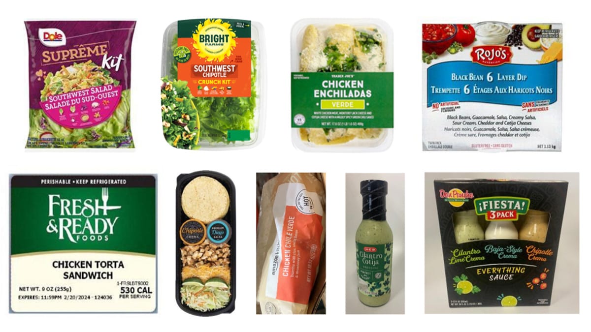Some of the recalled foods.