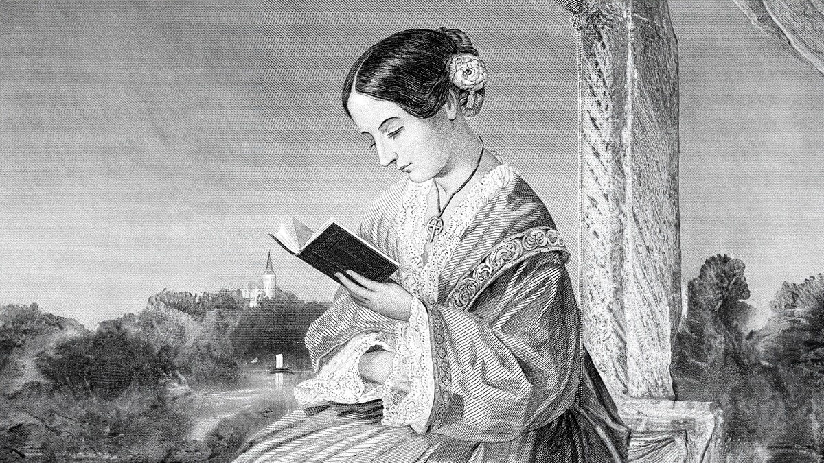 ME CFS Awareness Day_ 2024 Engraving from 1885 of Florence Nightingale the founder of modern nursing.
