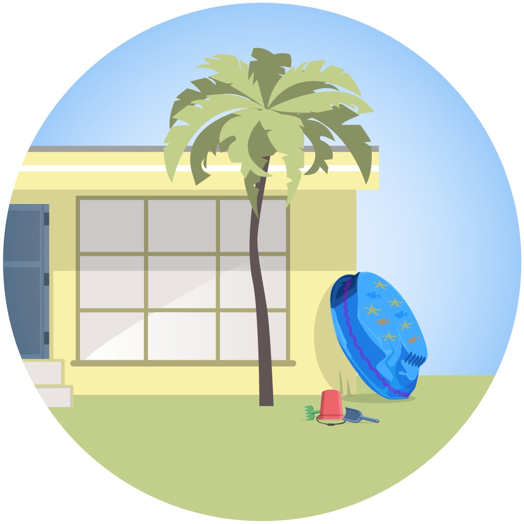 Clean up and empty containers