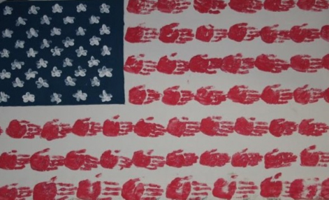 outofcollection03 Handprints of Hope flag