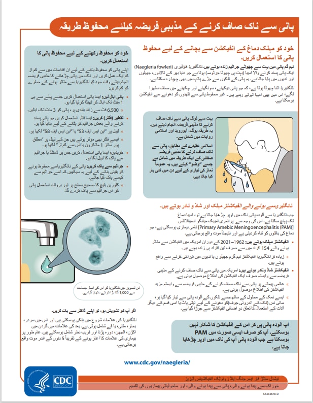 Safe Ritual Nasal Rinsing (Urdu)