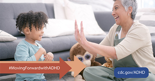 grandmother and child