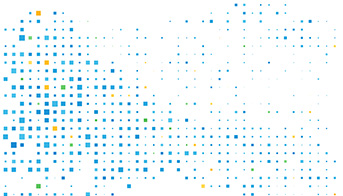 Autism Data Visualization Tool Light blue vector layout with squares.