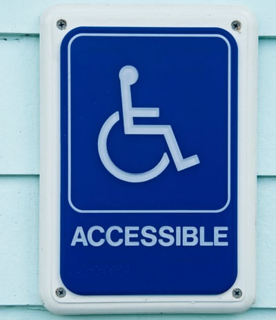 accessible-sign-400px.jpg Accessible street sign with wheelchair logo