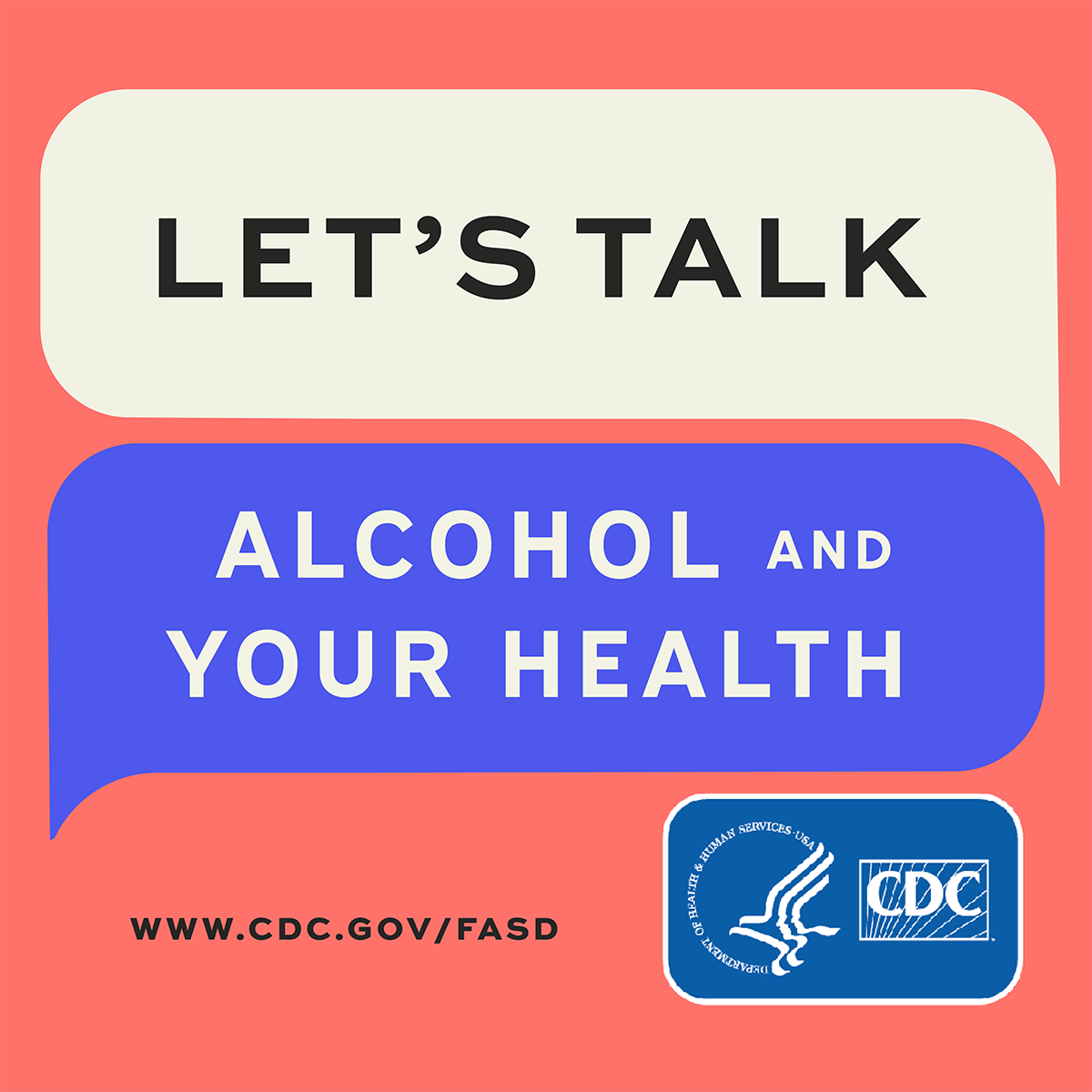 Let’s Talk graphic for patients who are pregnant or intend to be pregnant soon