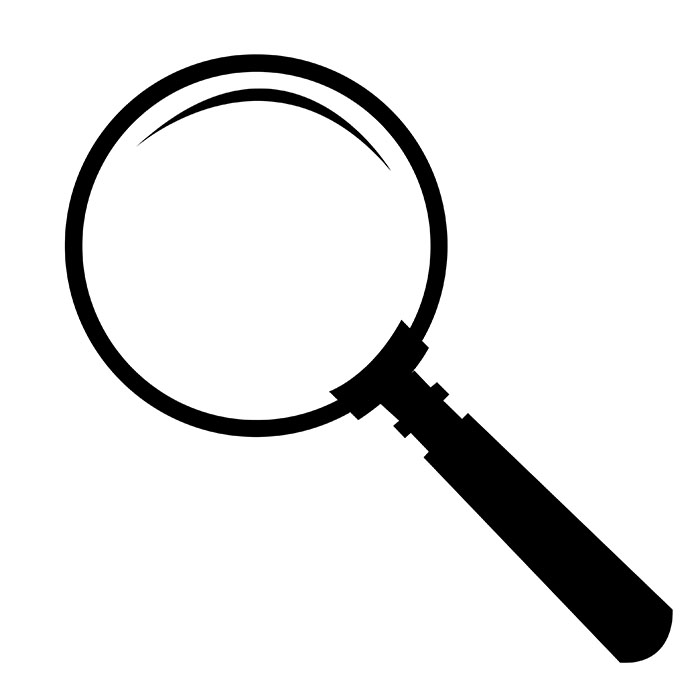 Magnifying glass icon