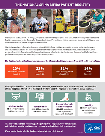 spina bifida flyer sheet thumbnail