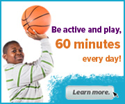 The Physical Activity Guidelines for Americans, issued by the U.S. Department of Health and Human Services, recommend that children and adolescents aged 6-17 years should have 60 minutes (1 hour) or more of physical activity each day. Learn more at http://www.cy118119.com/healthyyouth/physicalactivity/guidelines.htm.