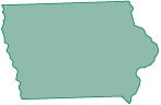 map icon for Iowa