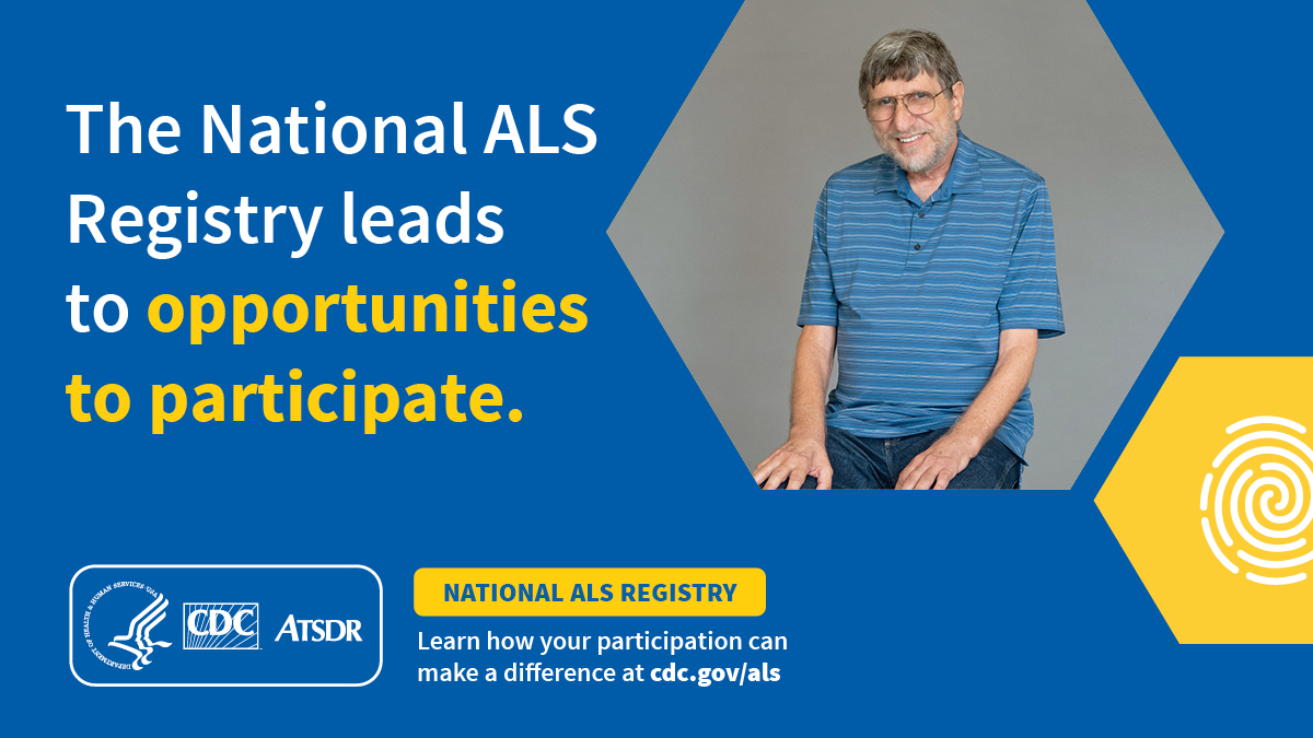 ALS Registry Social Graphic for FB and Twitter 1 The National ALS Registry leads to opportunities to participate. Learn more at http://www.cy118119.com/als/.