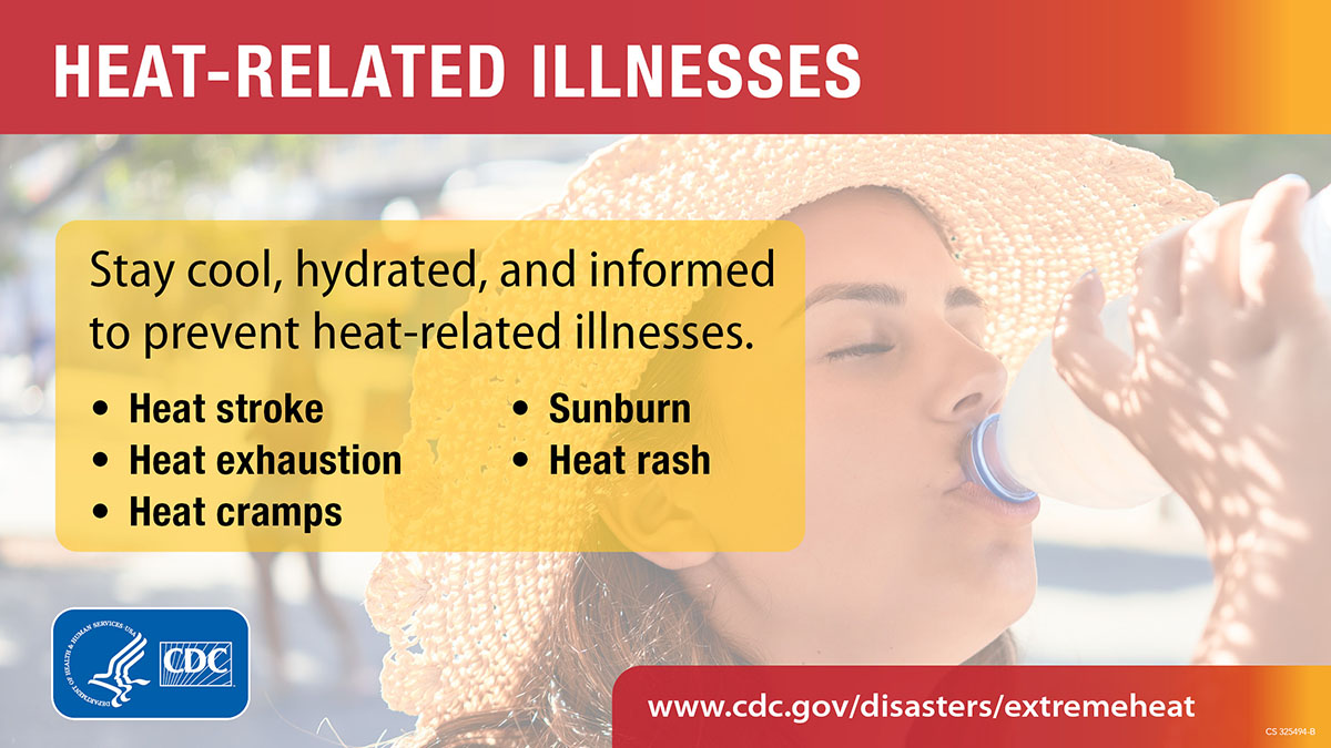 Heat-Related Illnesses Heat-Related Illnesses. More info at www.cy118119.com/disasters/extremeheat/