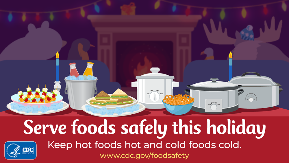 Serve Foods Safely this Holiday Serve Foods Safely this Holiday banner