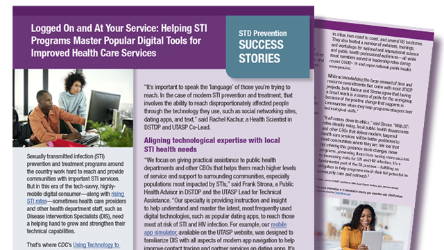 fssuccessstories.jpg STD Prevention Success Stories Infographic