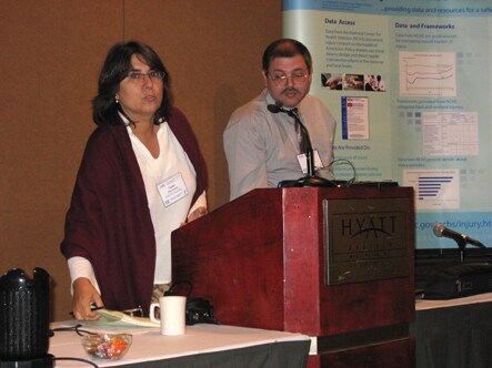 The annual meeting includes presentations on a number of injury related topics including non-fatal injury surveillance, indications of injury incidence, injury prevention and safety, and measures of injury severity.