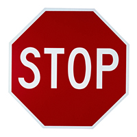 Road Sign stop sign