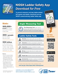 2017-129.png cover of NIOSH doc 2017-129 NIOSH Ladder Safety App Infographic