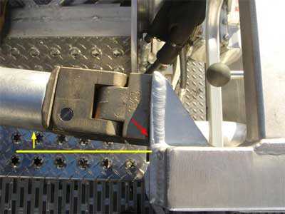 aerial bar mounting base