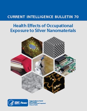 PDF Cover image thumbnail Cover of NIOSH Publication 2021-112 "Health Effects of Occupational Exposure to Silver Nanomaterials"
