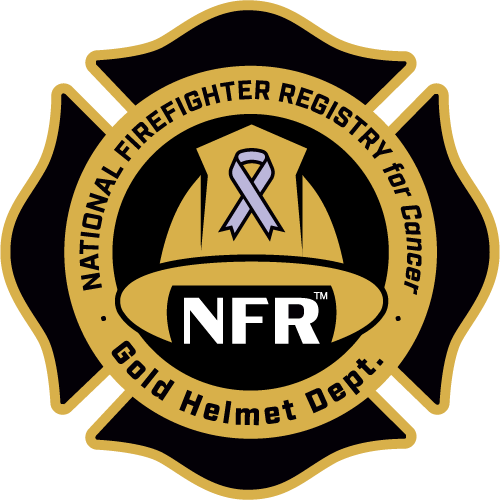 Logo for the NFR Gold Helmet Department program