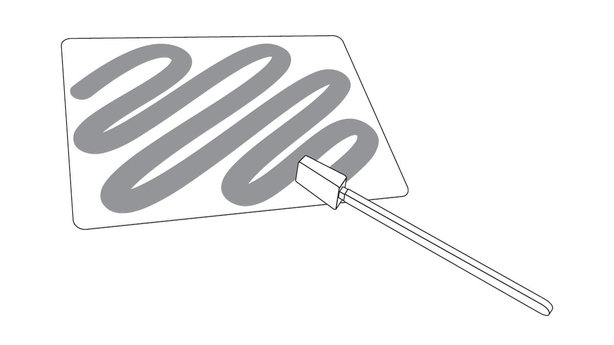 — title missing — Example of overlapping ‘S’ pattern to cover the entire surface with diagonal strokes