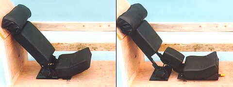 Original and modified seats Original and modified seats
