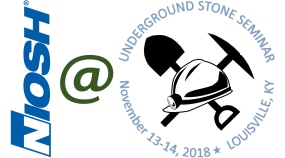 Logo for NIOSH at 2018 Stone Seminar