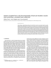 Image of publication Analysis of Applied Forces and Electromyography of Back and Shoulders Muscles When Performing A Simulated Hand Scaling Task