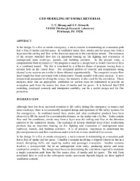 Image of publication CFD Modeling of Smoke Reversal