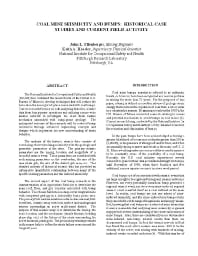 Image of publication Coal Mine Seismicity and Bumps: Historical Case Studies and Current Field Activity