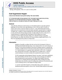 First page of Dust Suppression Hopper Reduces Dust Liberation During Bulk Loading: Two Case Studies