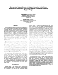 Image of publication Evaluation of Tailgate Ground and Support Interaction in the Illinois Basin for the Development of a Ground Reaction Curve Based Standing Support Design