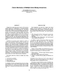 Image of publication Failure Mechanics of Multiple Seam Mining Interactions