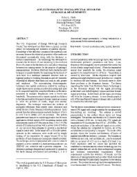 Image of publication An Electromagnetic Spatial/Spectral Sensor for Geological Measurements