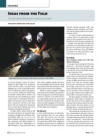 First page of Ideas from the Field: Training Responsible Persons to Lead and Succeed