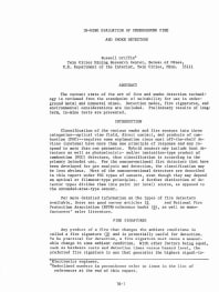 Image of publication In-Mine Evaluation of Underground Fire and Smoke Detectors