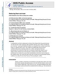 Cover image for Reducing Float Coal Dust: Field Evaluation of an Inline Auxiliary Fan Scrubber