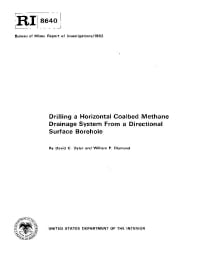 Image of publication Drilling a Horizontal Coalbed Methane Drainage System from a Directional Surface Borehole