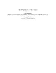 Image of publication Selected Health Issues in Mining