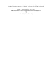 Image of publication Stress Measurements for Safety Decisions in Longwall Coal