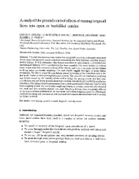 Image of publication A Study of the Ground Control Effects of Mining Longwall Faces Into Open or Backfilled Entries