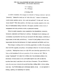 Image of publication The Cost Relationship Between Performance Engineering and Human Behavior