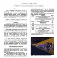 Image of publication Virtual Reality in Mine Training
