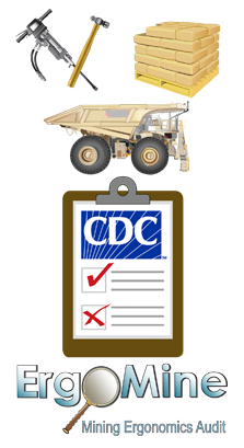 Ergominevertical2 ErgoMine Audit Tool App on Mobile Device