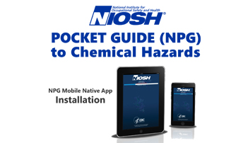 mobilepocketguidenative Image of Mobile Tablet and Phone with native NIOSH Pocket Guide installed